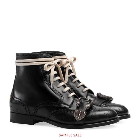 gucci brogue boot|thigh high gucci boots.